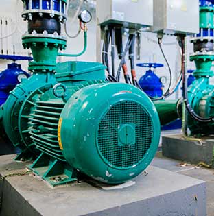 different equipment at the compressor station at t tasiosioannis